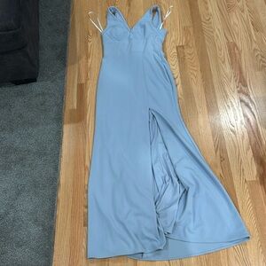 Bridesmaid Dress Light Blue